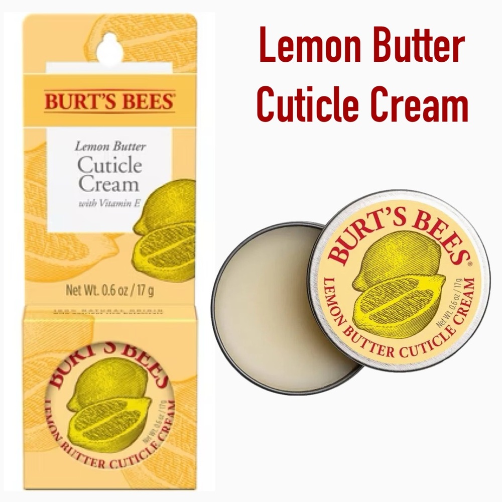 Burt's Bees Lemon Butter Cuticle Cream - 0.6oz